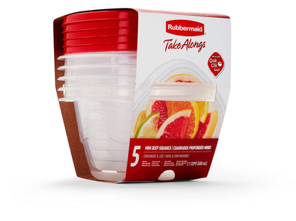 TakeAlongs® Small Square Food Storage Containers - US 4031