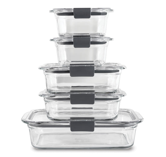 Brilliance™ Glass Food Storage Container Set - US 9508